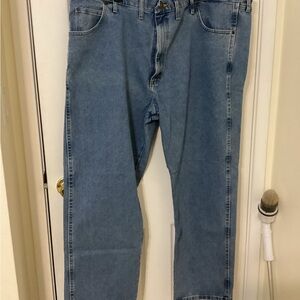 Wrangler Men's Light Blue Straight Jeans